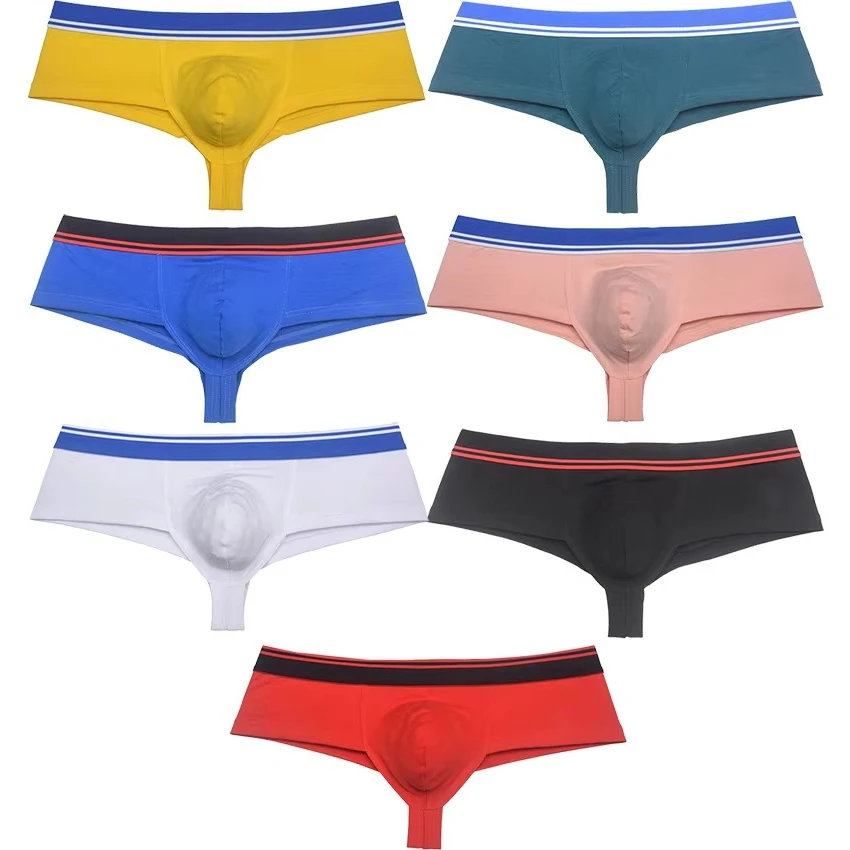 Men's Boxer Briefs Cotton Underwear Brazilian Hipster Cupping Pouch Low Rise Male Bikini Beach Trunks Sporty Cut High Thighs
Men's Boxer Briefs Cotton Underwear Brazilian Hipster Cupping Pouch Low Rise Male Bikini Beach Trunks Sporty Cut High Thighs
