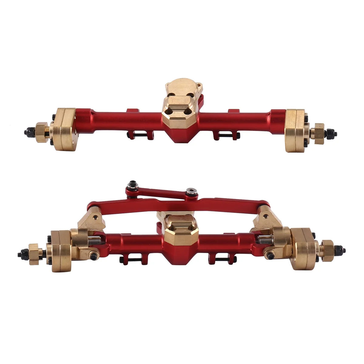 Brass Metal Front and Rear Portal Axle for Axial SCX24 JLU C10 Deadbolt 1/24 RC Crawler Upgrade Parts
Brass Metal Front and Rear Portal Axle for Axial SCX24 JLU C10 Deadbolt 1/24 RC Crawler Upgrade Parts