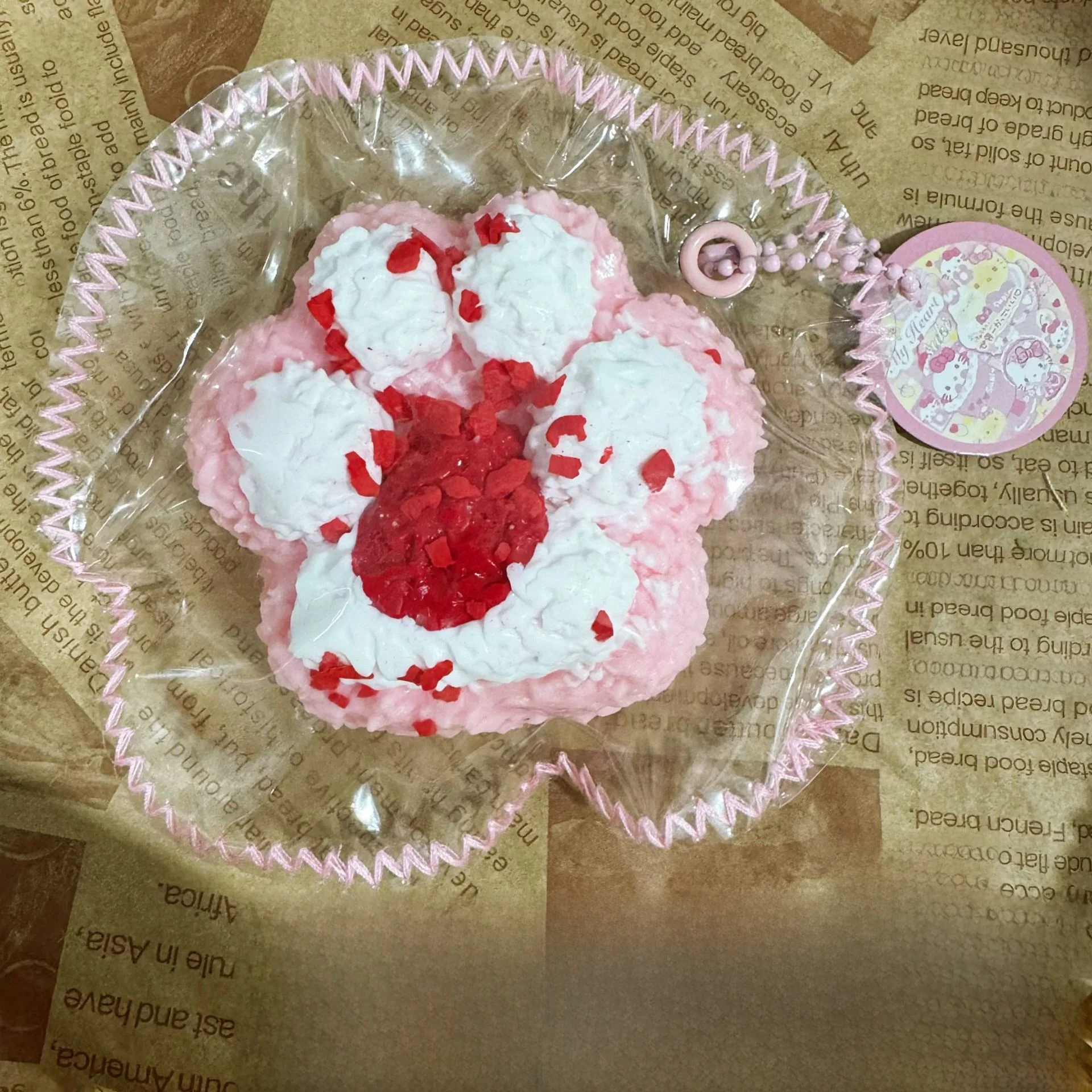 Taba Squshy Silicone Strawberry Pink Cat Paw Rice Ball Squeeze Fidget Stress Relief Toy Girls Kids Party Birthday Holiday Gift
Taba Squshy Silicone Strawberry Pink Cat Paw Rice Ball Squeeze Fidget Stress Relief Toy Girls Kids Party Birthday Holiday Gift