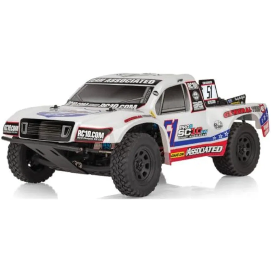 70040 Pro2 SC10sw RTR White 1/10 Scale 2WD Electric Short Course Truck Off-Road Ready to Run Radio Controlled Truck
70040 Pro2 SC10sw RTR White 1/10 Scale 2WD Electric Short Course Truck Off-Road Ready to Run Radio Controlled Truck