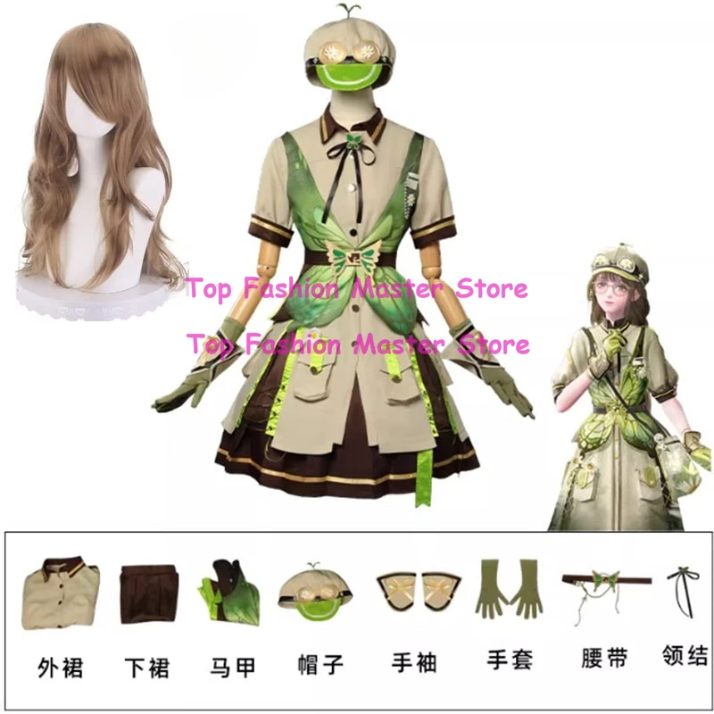 X Open World Nikki Cosplay Anime Infinity Nikki Costume Green Lolita Dress Uniform Forest Suit Halloween Party Outfit For Women
X Open World Nikki Cosplay Anime Infinity Nikki Costume Green Lolita Dress Uniform Forest Suit Halloween Party Outfit For Women