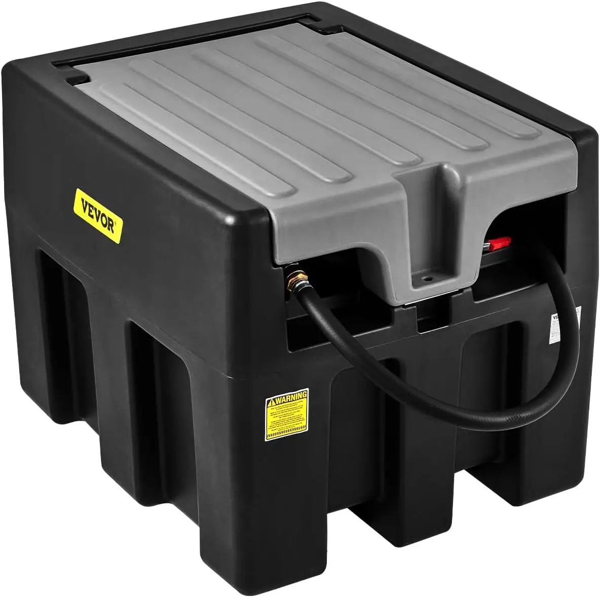 Portable Diesel Tank 58 Gallon Capacity 10 GPM Flow Rate Portable Fuel Tank with 12V Electric Transfer Pump and 13 1ft Rubber
Portable Diesel Tank 58 Gallon Capacity 10 GPM Flow Rate Portable Fuel Tank with 12V Electric Transfer Pump and 13 1ft Rubber