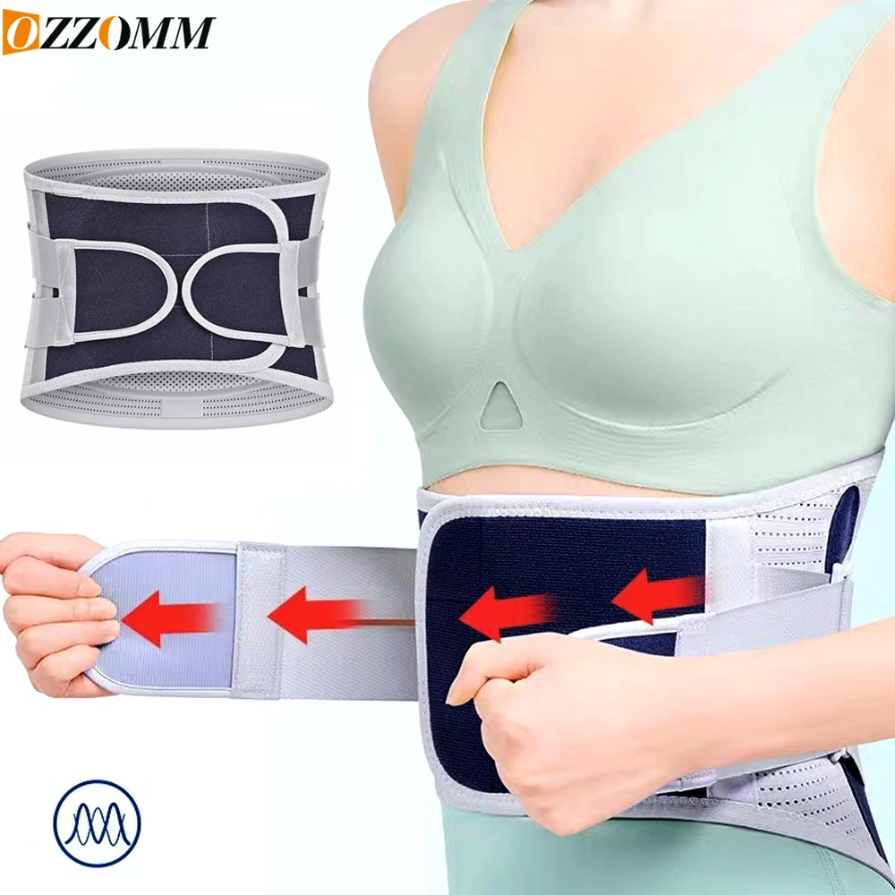 1PCS Lower Back Pain Relief Brace - 5 Metal Stays & Adjustable Design - Breathable Lumbar Support for Herniated Disc- Unisex Fit
1PCS Lower Back Pain Relief Brace - 5 Metal Stays & Adjustable Design - Breathable Lumbar Support for Herniated Disc- Unisex Fit