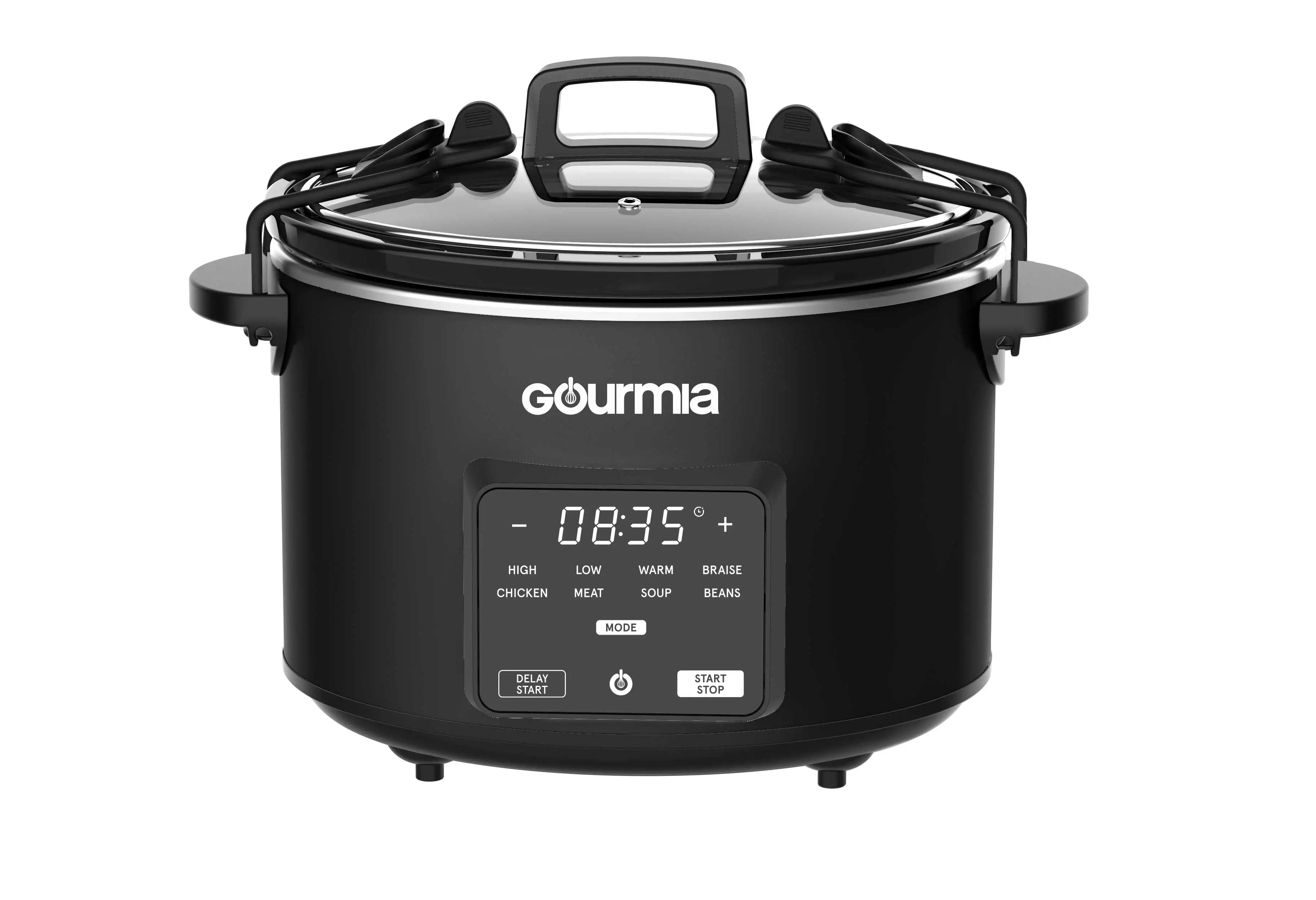Programmable Slow Cooker 4.5 Qt with Digital Controls and Auto Keep Warm, Black
Programmable Slow Cooker 4.5 Qt with Digital Controls and Auto Keep Warm, Black