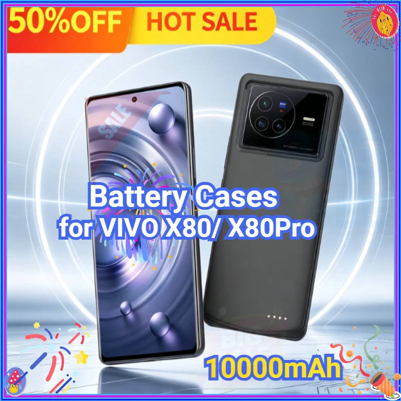 10000mAh Portable Battery Charger Cases for VIVO X80 X80Pro External Power Bank Charging Cover for VIVO X80 Power Case
10000mAh Portable Battery Charger Cases for VIVO X80 X80Pro External Power Bank Charging Cover for VIVO X80 Power Case