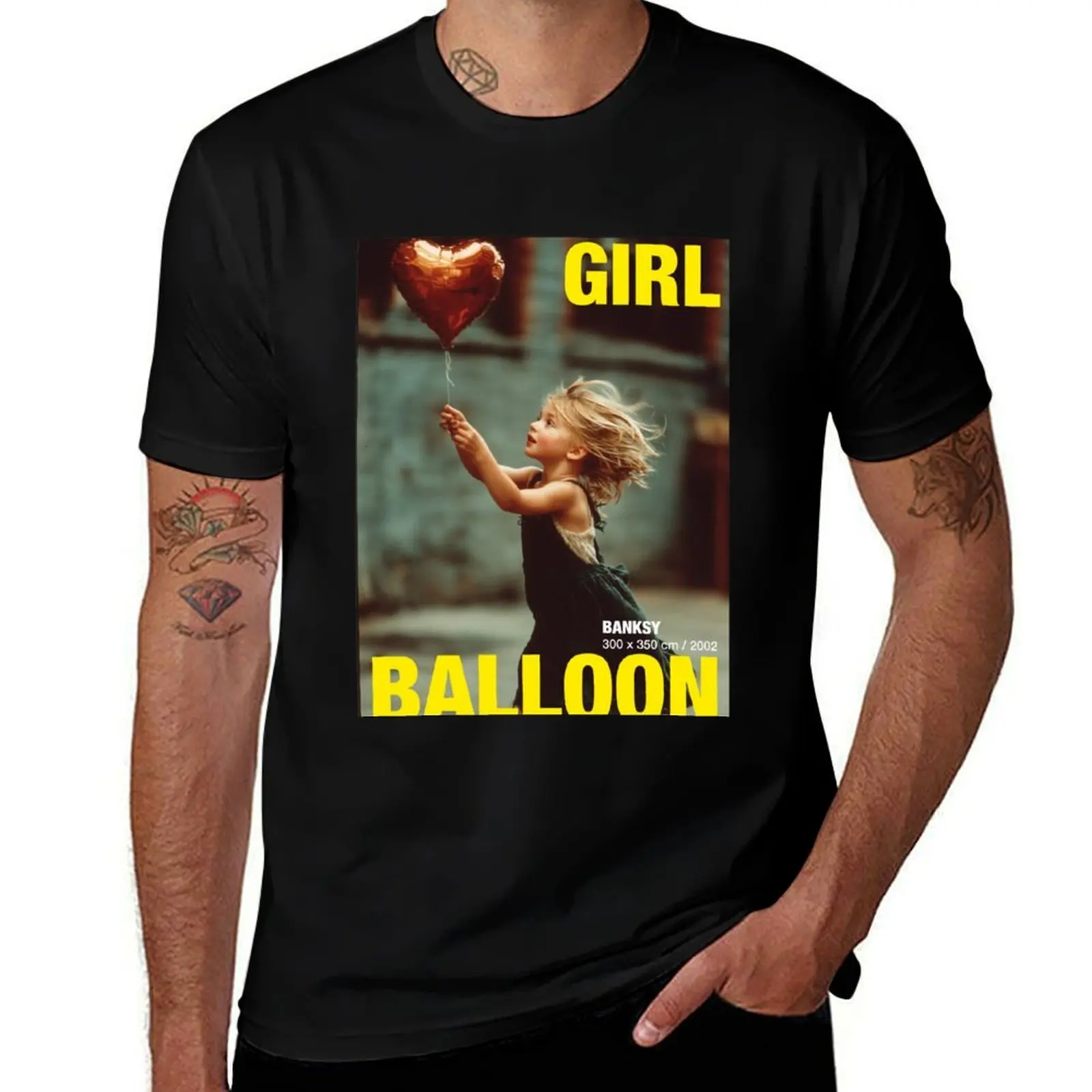 GIRL WITH BALLOON / BANKSY / PHOTOGRAPHY T-Shirt Funny t-shirts new edition kawaii clothes mens graphic t-shirts hip hop
GIRL WITH BALLOON / BANKSY / PHOTOGRAPHY T-Shirt Funny t-shirts new edition kawaii clothes mens graphic t-shirts hip hop