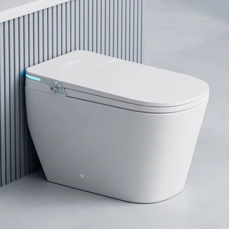 Modern One-piece Intelligent Wc Toilet Automatic Heating Seat Ceramic Sanitary Ware Etl Cupc Smart Toilet With Remote Control
Modern One-piece Intelligent Wc Toilet Automatic Heating Seat Ceramic Sanitary Ware Etl Cupc Smart Toilet With Remote Control