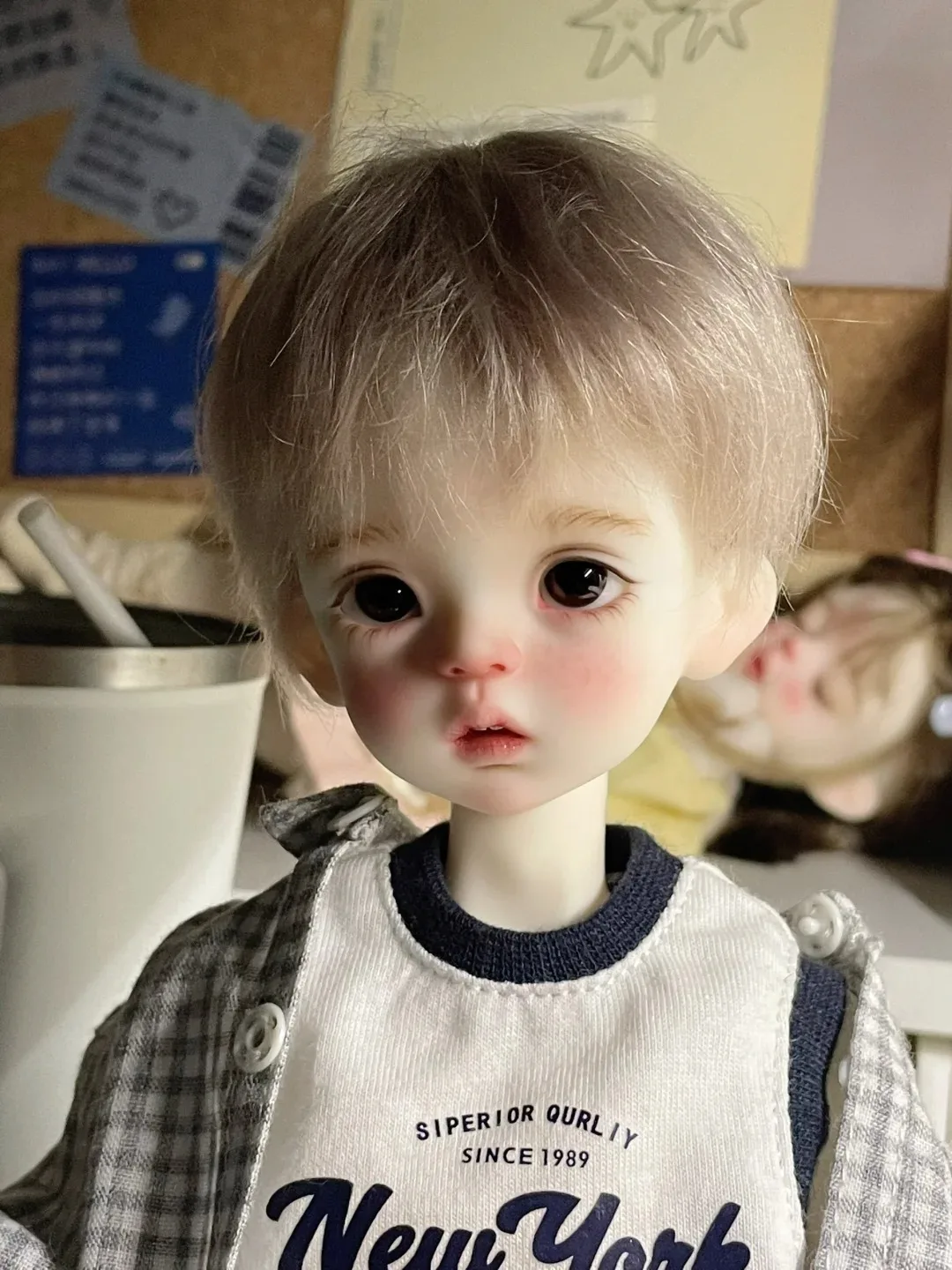 Новая кукла SD BJD 1/6-landoudou Bean Girl, подарок, кукла из смолы, художественная модель, игрушка высокого качества, сделай сам, макияж, бесплатная доставка
Новая кукла SD BJD 1/6-landoudou Bean Girl, подарок, кукла из смолы, художественная модель, игрушка высокого качества, сделай сам, макияж, бесплатная доставка