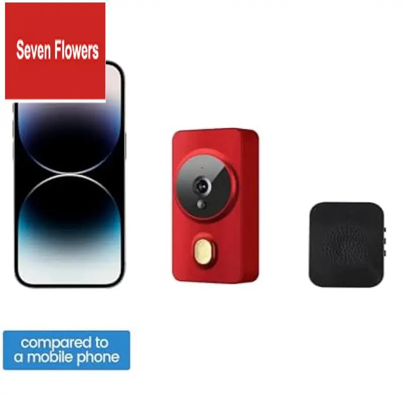 A84Z-Smart Wireless Video Doorbell,Smart Wireless Remote Video Doorbell,With Call,Video,Photo,And Video Recording Functions
A84Z-Smart Wireless Video Doorbell,Smart Wireless Remote Video Doorbell,With Call,Video,Photo,And Video Recording Functions