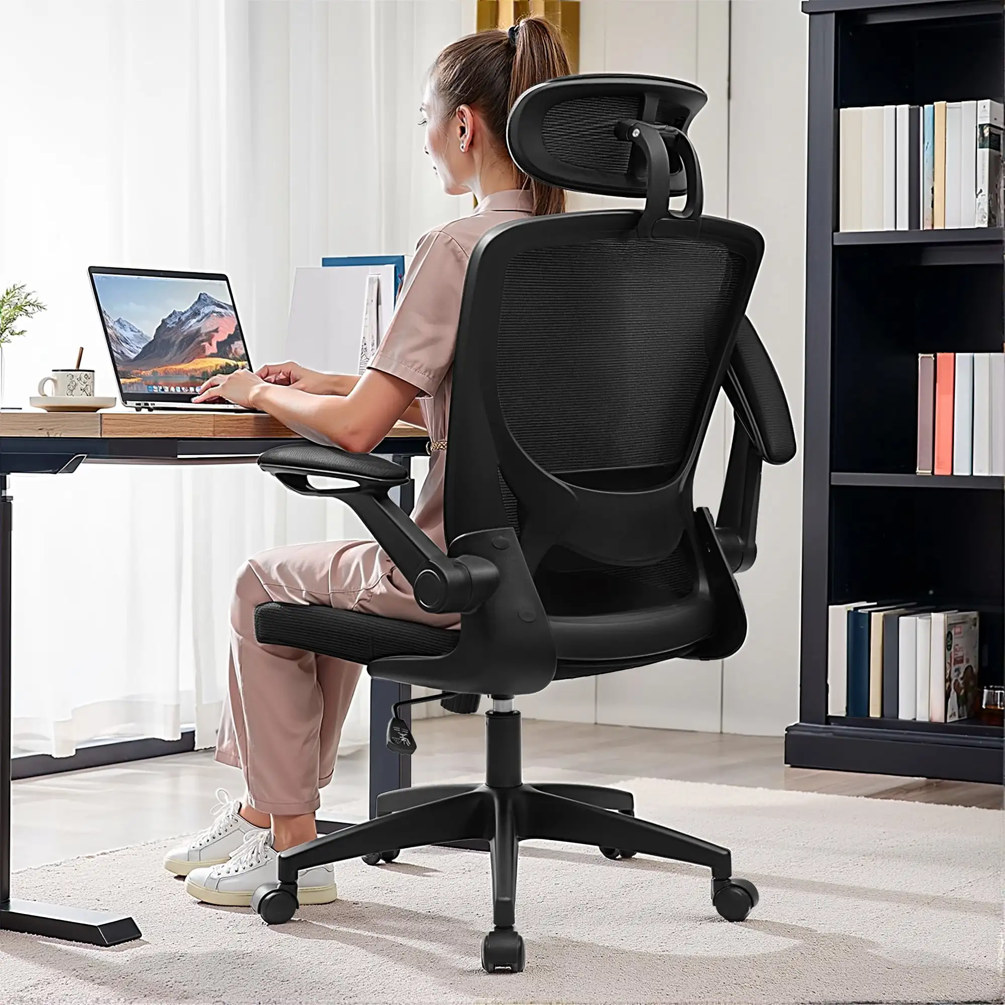 Office Chair Ergonomic Desk Chair, High Back Gaming Chair, Big and Tall Reclining Comfy Home Office Chair Lumbar Support
Office Chair Ergonomic Desk Chair, High Back Gaming Chair, Big and Tall Reclining Comfy Home Office Chair Lumbar Support