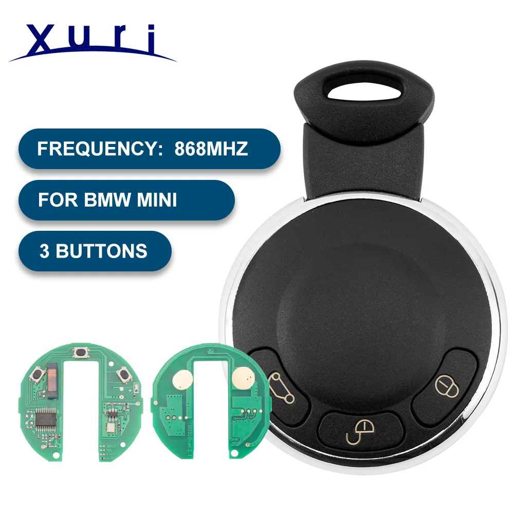 Xuri Remote Car Key 868/315/433/315LPMhz PCF7945 ID46Chip For BMW Mini Cooper S ONE D CLUBMAN COUNTRYMAN PN:KR55WK49333
Xuri Remote Car Key 868/315/433/315LPMhz PCF7945 ID46Chip For BMW Mini Cooper S ONE D CLUBMAN COUNTRYMAN PN:KR55WK49333