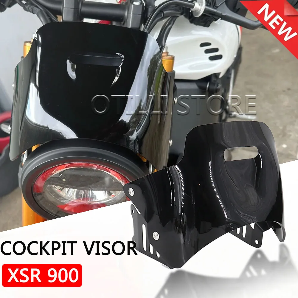XSR900 Windshield Windscreen For Yamaha XSR 900 2022 2023 2024 Motorcycle Accessories Wind Deflector Flyscreen with Bracket
XSR900 Windshield Windscreen For Yamaha XSR 900 2022 2023 2024 Motorcycle Accessories Wind Deflector Flyscreen with Bracket