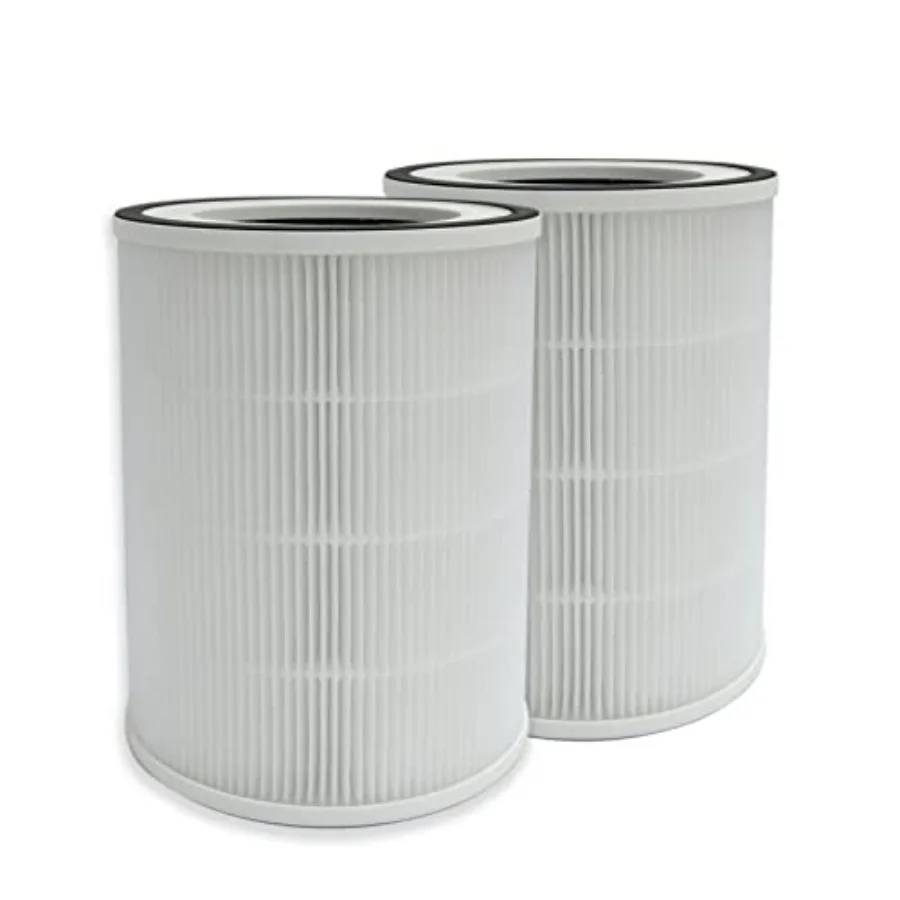 Replacement Filter Compatible with TCL Breeva A3 and A5 Air Purifiers, 2-Pack H13 HEPA 4-Stage Filtration Activated carbon Air
Replacement Filter Compatible with TCL Breeva A3 and A5 Air Purifiers, 2-Pack H13 HEPA 4-Stage Filtration Activated carbon Air