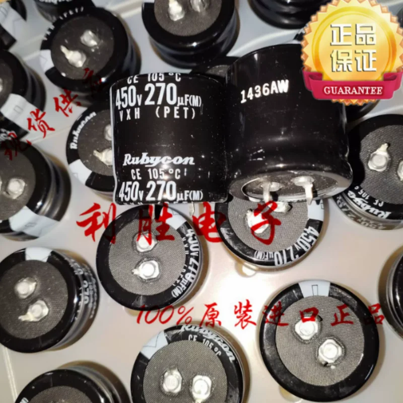 5PCS-30PCS 270UF 450V Japanese Ruby RUBYCON capacitor 450V270UF 30 * 30 VXH USG
5PCS-30PCS 270UF 450V Japanese Ruby RUBYCON capacitor 450V270UF 30 * 30 VXH USG