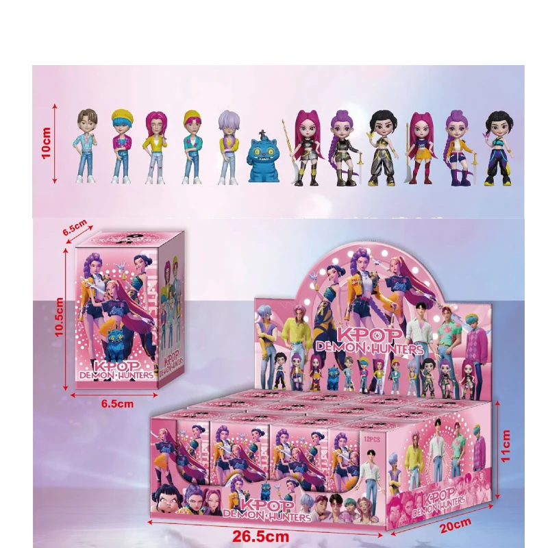 Слепая коробка Аниме KPop Охотники на демонов HUNTRIX SAJA BOYS RUMI MIRA ZOEY Derpy Tiger Фигурка Модель Кукла Игрушка Таинственный Декор Подарок
Слепая коробка Аниме KPop Охотники на демонов HUNTRIX SAJA BOYS RUMI MIRA ZOEY Derpy Tiger Фигурка Модель Кукла Игрушка Таинственный Декор Подарок
