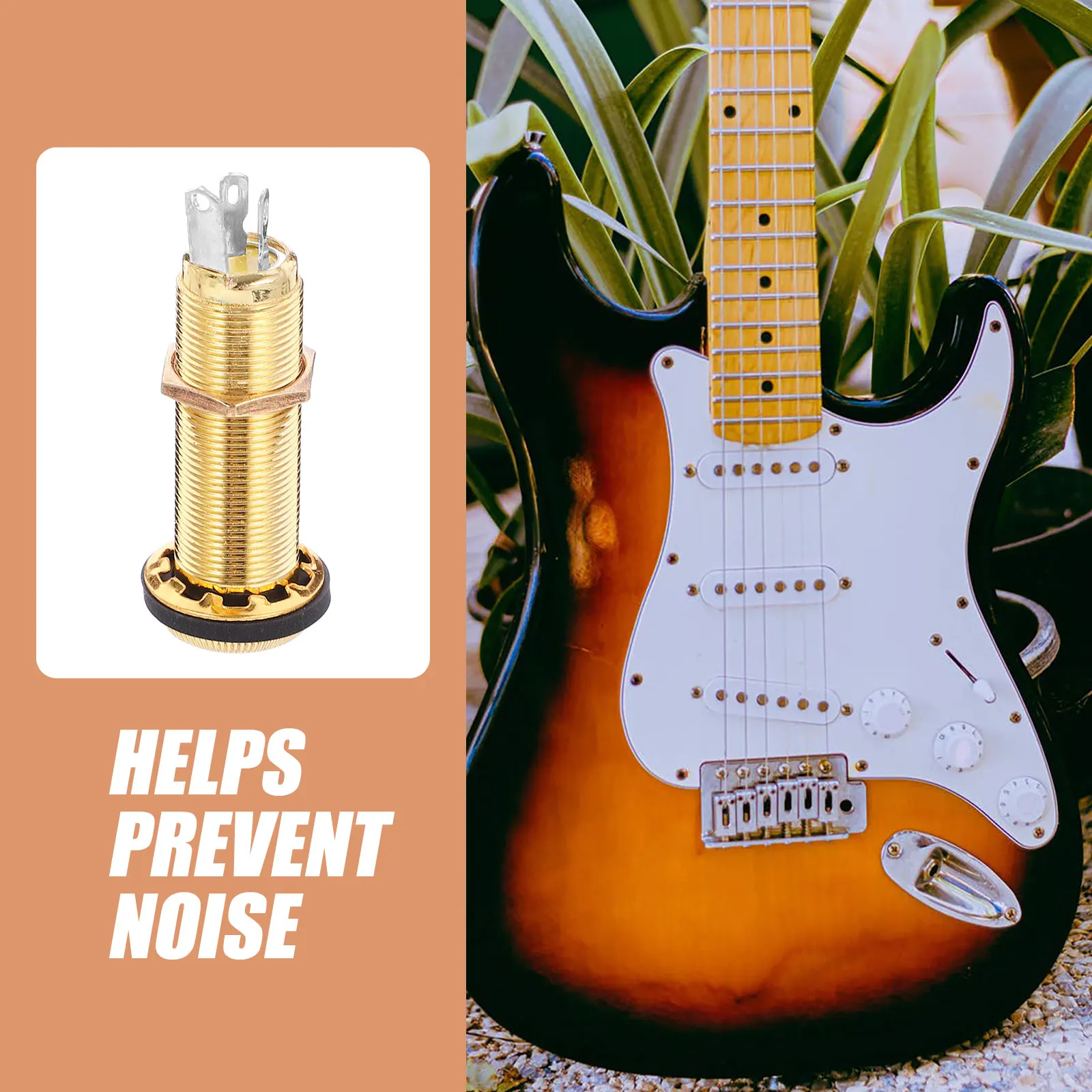 Flush Mount Metal Output Jack Golden Plated for Electric Guitar Bass Replacement Noisy Jack Repair Accessory Metal Output Socket
Flush Mount Metal Output Jack Golden Plated for Electric Guitar Bass Replacement Noisy Jack Repair Accessory Metal Output Socket
