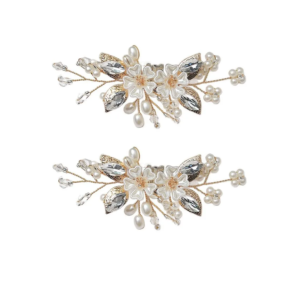 1Pair Detachable Wedding Shoes Accessories Flower Rhinestone High Heels Shoe Buckle Decoration Pearl Beads DIY Shoes Charms
1Pair Detachable Wedding Shoes Accessories Flower Rhinestone High Heels Shoe Buckle Decoration Pearl Beads DIY Shoes Charms