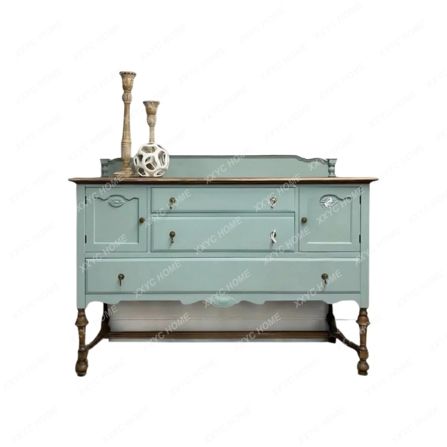 Solid wood dining side cabinet, entrance table, carved entrance hall decorative storage cabinet
Solid wood dining side cabinet, entrance table, carved entrance hall decorative storage cabinet