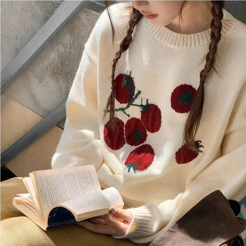 Трикотаж, женская одежда, свитер 2025 года, пуловер, весна-осень, новый пуловер, уютный жаккардовый пуловер, свитер, милый нежный
Трикотаж, женская одежда, свитер 2025 года, пуловер, весна-осень, новый пуловер, уютный жаккардовый пуловер, свитер, милый нежный