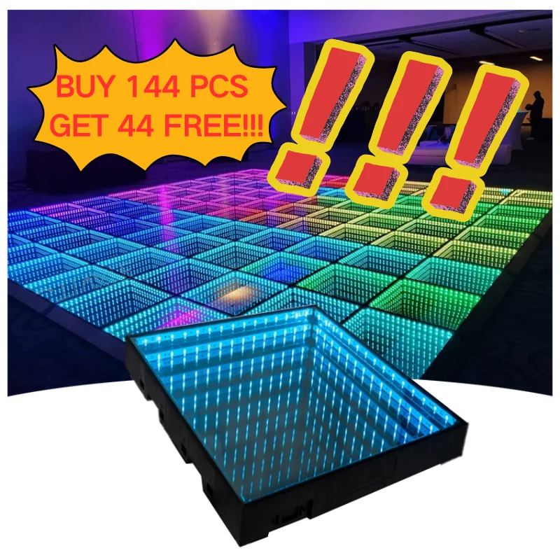 FREE SHIPPING!BUY100 GET144 Portable LED dance floor 3d infinity mirror video DJ light wired LED dance floor
FREE SHIPPING!BUY100 GET144 Portable LED dance floor 3d infinity mirror video DJ light wired LED dance floor