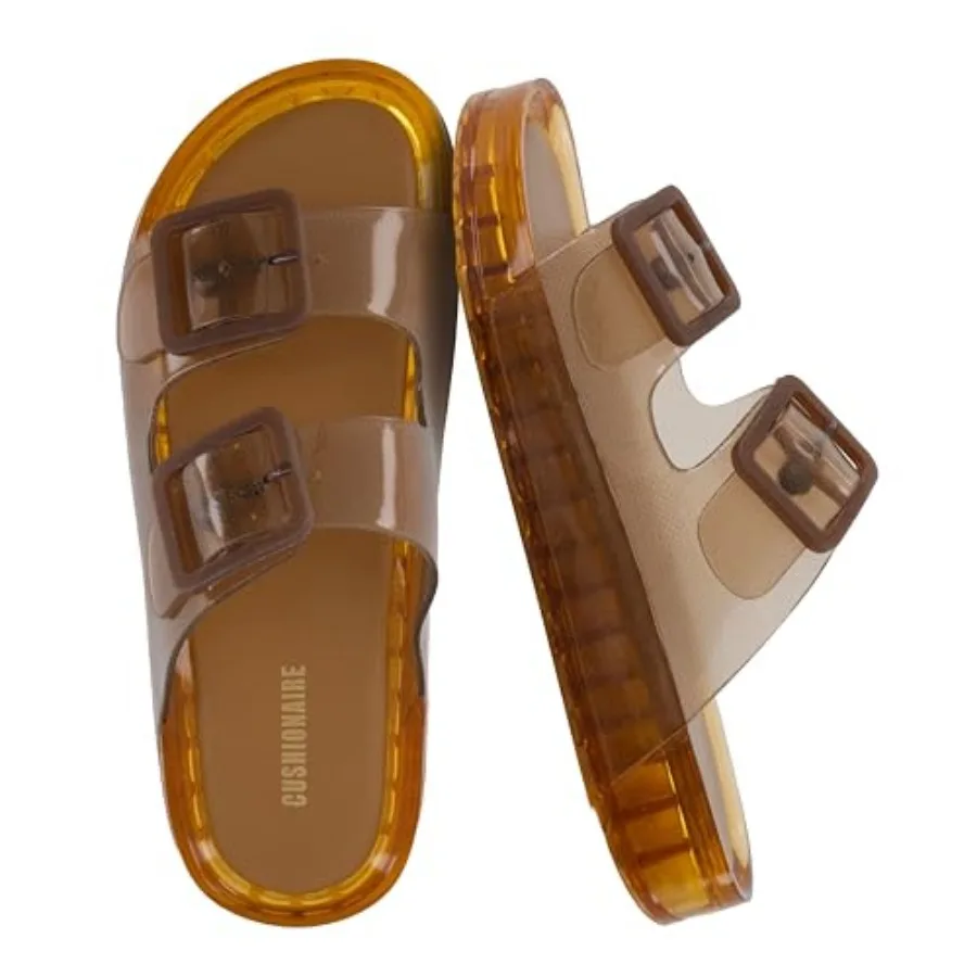 Pool Slides for Women Waterproof Double Buckle Adjustable Slip-On Womens Sandals for Beach Shower Casual Wear
Pool Slides for Women Waterproof Double Buckle Adjustable Slip-On Womens Sandals for Beach Shower Casual Wear