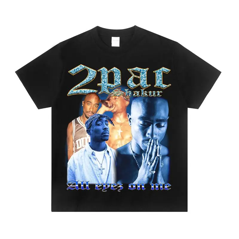 American Street 2PAC Tupak Rap Rapper American Women's Crew Neck Cotton Loose Rock West Coast Trend Short Sleeve Unisex T-Shirt
American Street 2PAC Tupak Rap Rapper American Women's Crew Neck Cotton Loose Rock West Coast Trend Short Sleeve Unisex T-Shirt
