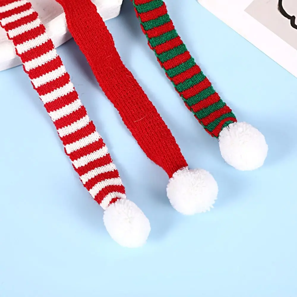 Acrylic Fibers Mini Scarf Ornament Toy Red And White DIY Craft Knit Scarf Doll Decoration Knit Stripes Mini Knitting Scarf
Acrylic Fibers Mini Scarf Ornament Toy Red And White DIY Craft Knit Scarf Doll Decoration Knit Stripes Mini Knitting Scarf