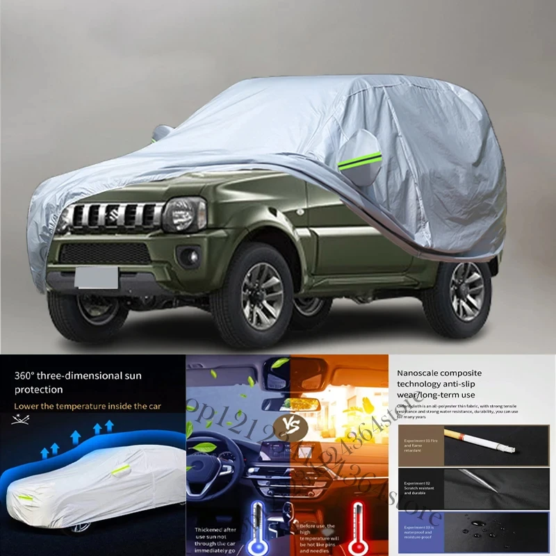 For Suzuki Jimny Car cover Exterior Car Cover Outdoor Protection Full Car Covers Waterproof
For Suzuki Jimny Car cover Exterior Car Cover Outdoor Protection Full Car Covers Waterproof