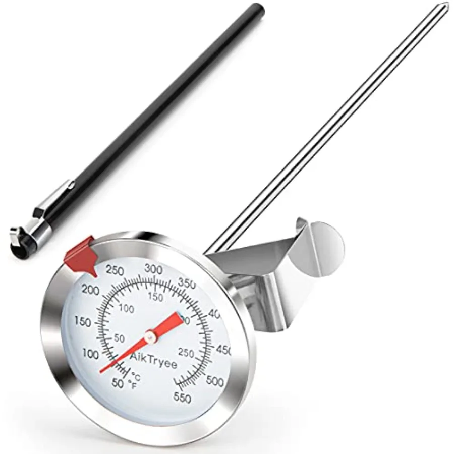 Candy Thermometer Cooking Thermometer with Instant Read Dial Meat Thermometer for Cooking Candy Deep Fry Oven by
Candy Thermometer Cooking Thermometer with Instant Read Dial Meat Thermometer for Cooking Candy Deep Fry Oven by