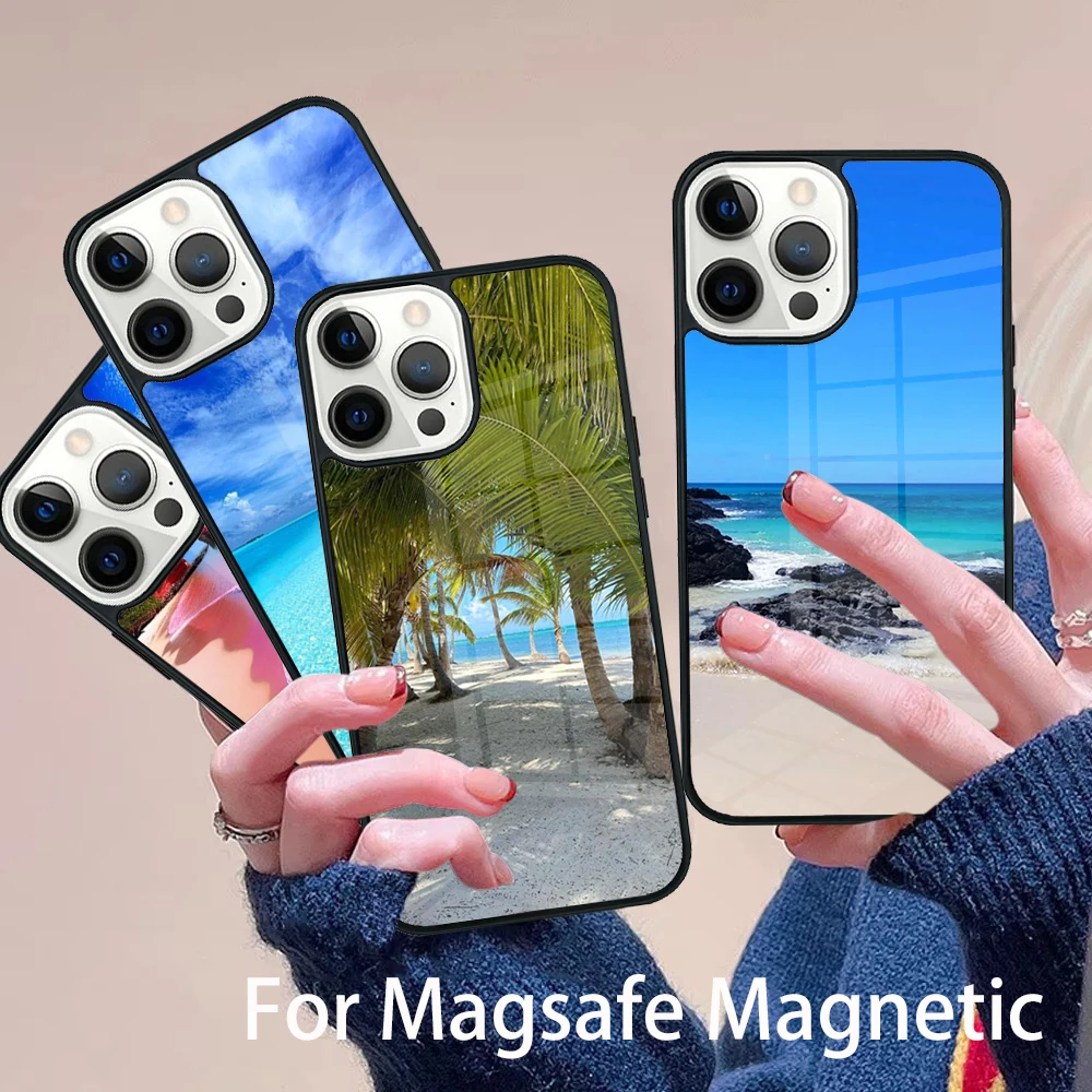 amazing nature summer beach ocean Phone Case Magesafe Magnetic Wireless Cover For IPhone 16 11 12 13 14 15 Pro Max Plus Mini
amazing nature summer beach ocean Phone Case Magesafe Magnetic Wireless Cover For IPhone 16 11 12 13 14 15 Pro Max Plus Mini