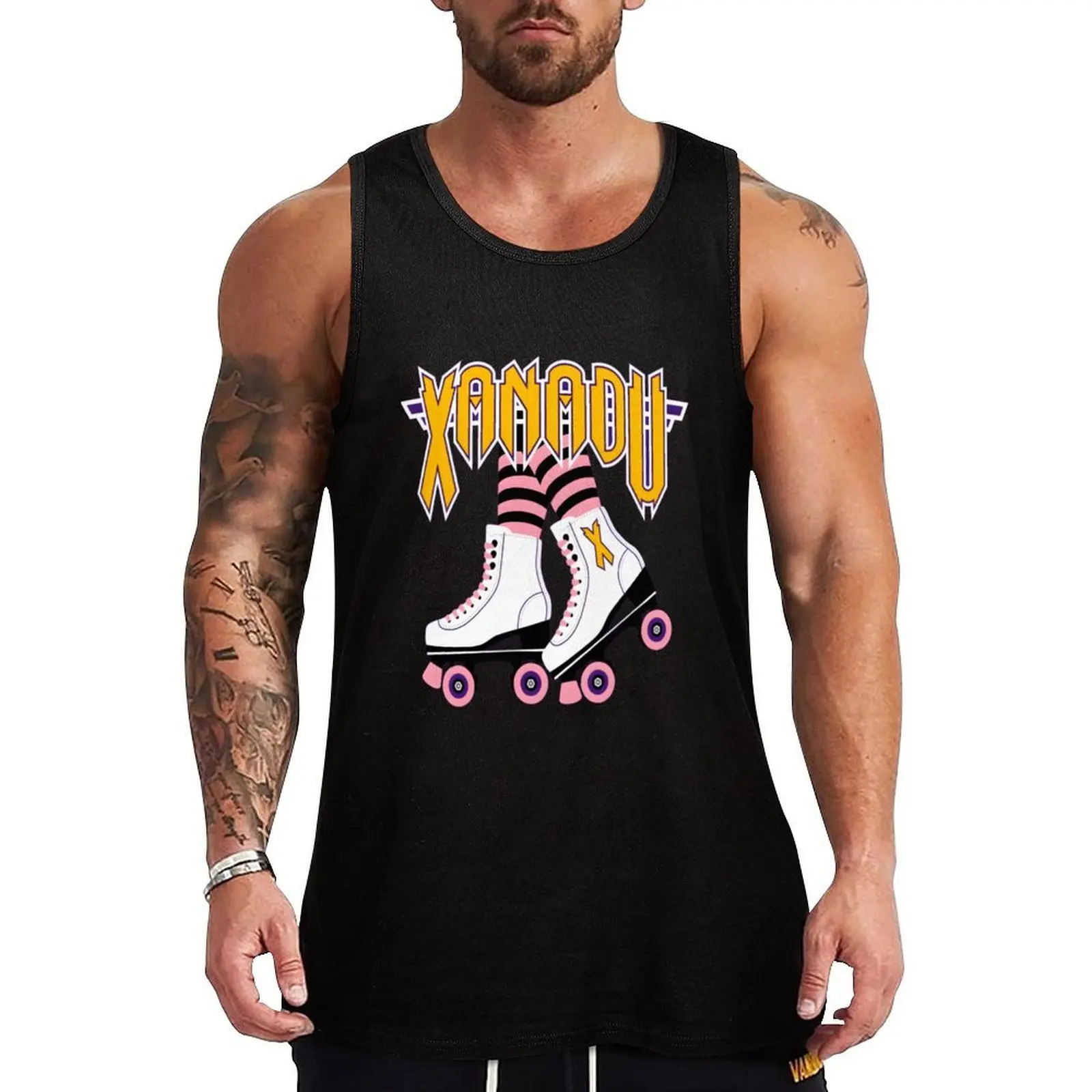 Olivia Newton-John - Xanadu Rollerskates Classic Tank Top Moisture Wicking Tank Top Workout Gym Athletic Shirt
Olivia Newton-John - Xanadu Rollerskates Classic Tank Top Moisture Wicking Tank Top Workout Gym Athletic Shirt