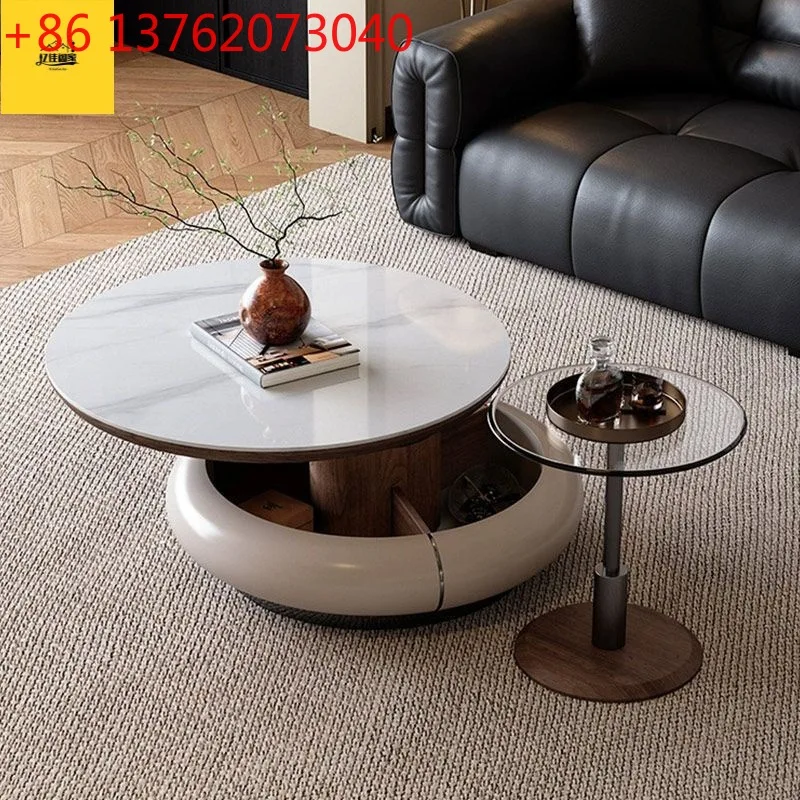 Home fashion rotatable new round living room coffee table home combination
Home fashion rotatable new round living room coffee table home combination