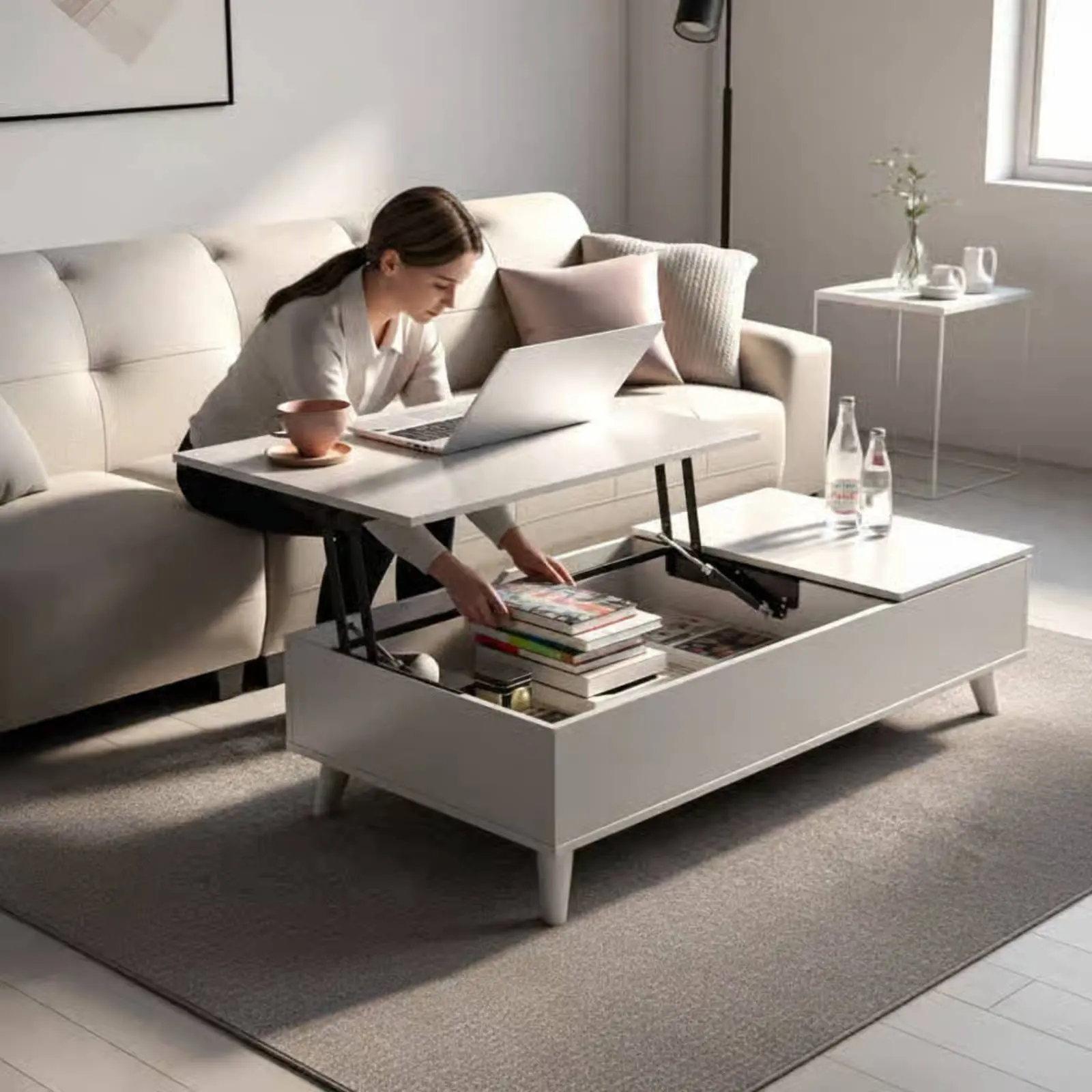 Coffee Table Elevate Mechanism Effortless Function Hydraulic Table Lifting Frame Gas Gas Strut Folding Hinge Space-Saving
Coffee Table Elevate Mechanism Effortless Function Hydraulic Table Lifting Frame Gas Gas Strut Folding Hinge Space-Saving