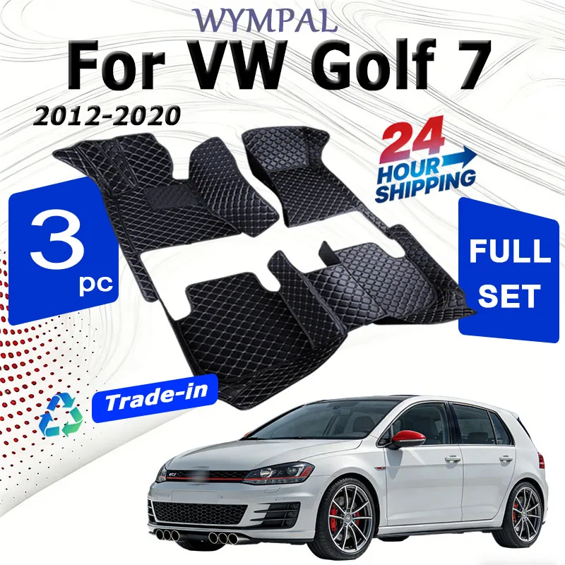 Роскошные автомобильные коврики для VW Golf 7 7.5 GTE GTD GTI 2012~2020, кожаные коврики, аксессуары для салона автомобиля
Роскошные автомобильные коврики для VW Golf 7 7.5 GTE GTD GTI 2012~2020, кожаные коврики, аксессуары для салона автомобиля
