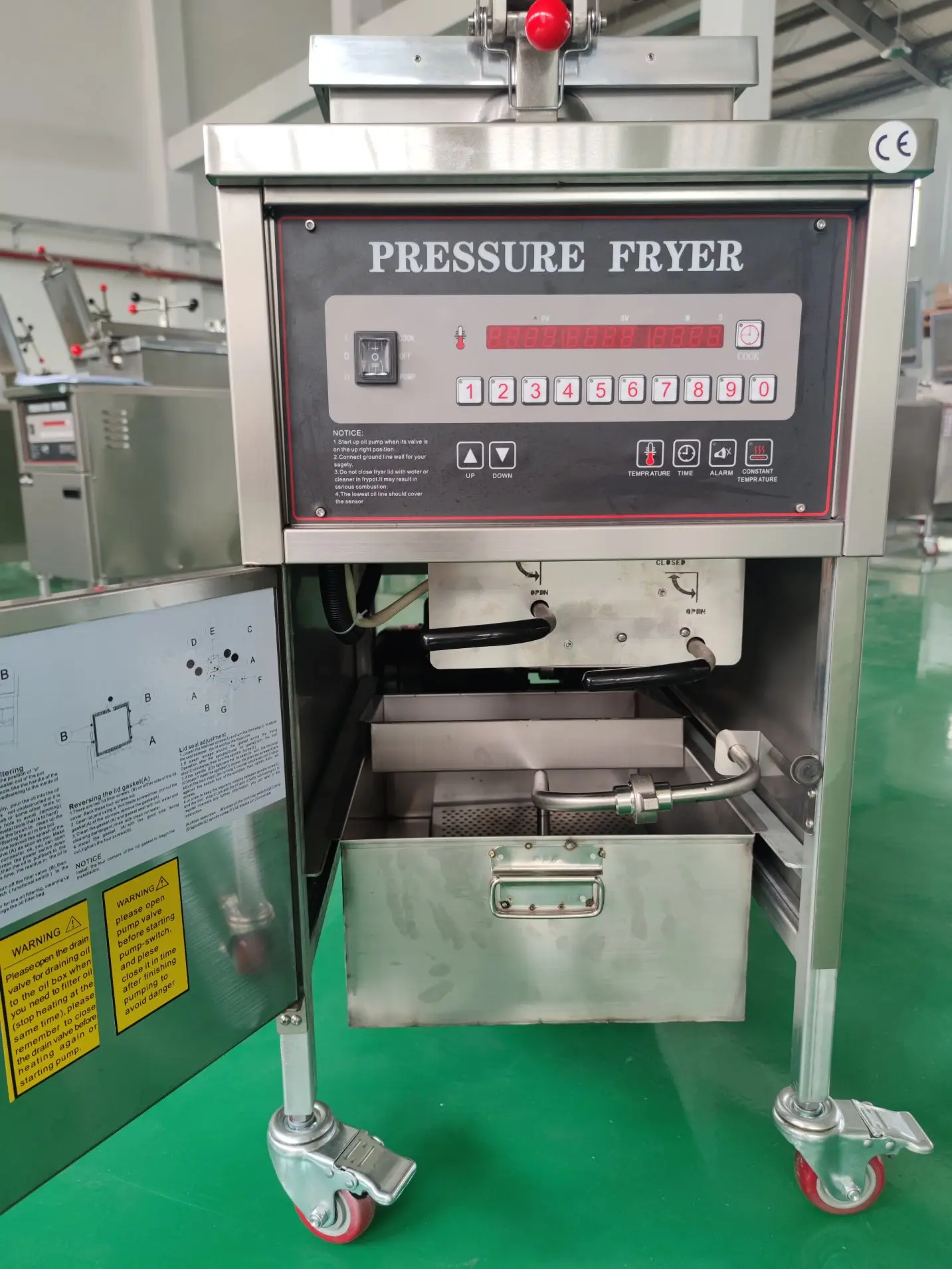 Style Chicken Pressure Fryer Mcdonalds Fast Food Restaurant 25L Commercial Deep Fryer
Style Chicken Pressure Fryer Mcdonalds Fast Food Restaurant 25L Commercial Deep Fryer