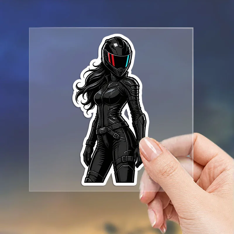 2pcs Female Biker Vinyl Sticker, Motorcycle Girl Decal for Car Window, Helmet, Laptop & Water Bottle, Ideal Rider Gift
2pcs Female Biker Vinyl Sticker, Motorcycle Girl Decal for Car Window, Helmet, Laptop & Water Bottle, Ideal Rider Gift