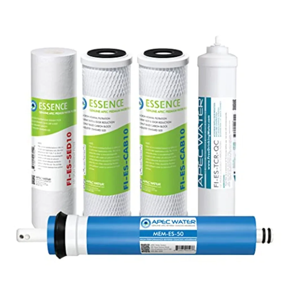 APEC ESSENCE Series 50 GPD Complete Replacement Filter For Undersink System
APEC ESSENCE Series 50 GPD Complete Replacement Filter For Undersink System