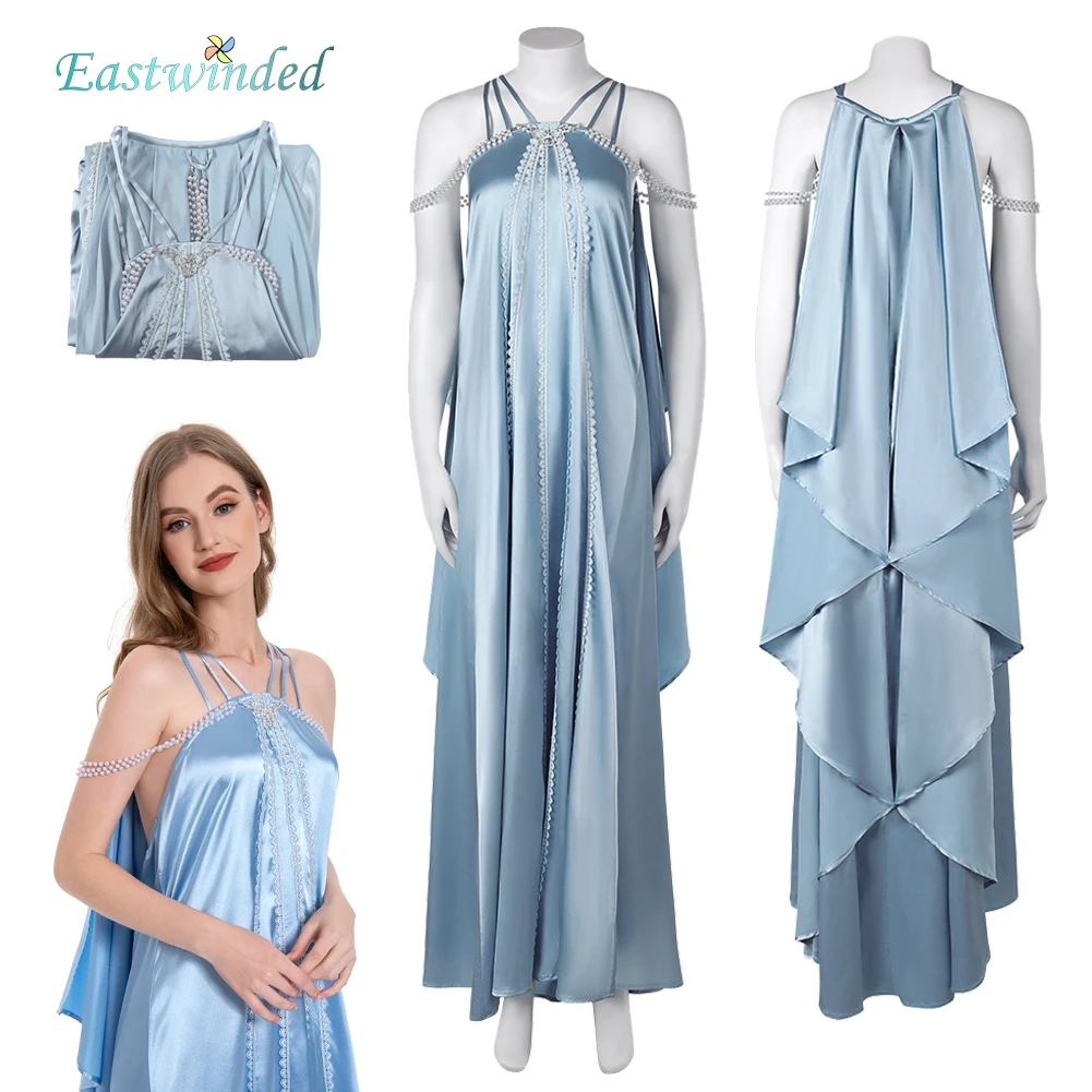Fantasia Padme Amidala Cosplay Dress Costume Women Blue Sleepwear Disguise Revenge of the Sith Nightgown Halloween Carnival Suit
Fantasia Padme Amidala Cosplay Dress Costume Women Blue Sleepwear Disguise Revenge of the Sith Nightgown Halloween Carnival Suit