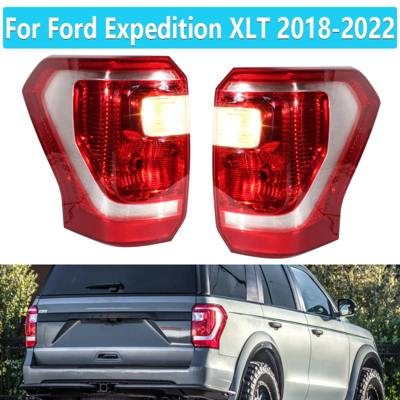 Tail Light Lamp Assembly With Halogen Bulbs For Ford Expedition XLT 2018 2019 2020 2021 2022 JL1Z13404G JL1Z13405G US Edition
Tail Light Lamp Assembly With Halogen Bulbs For Ford Expedition XLT 2018 2019 2020 2021 2022 JL1Z13404G JL1Z13405G US Edition