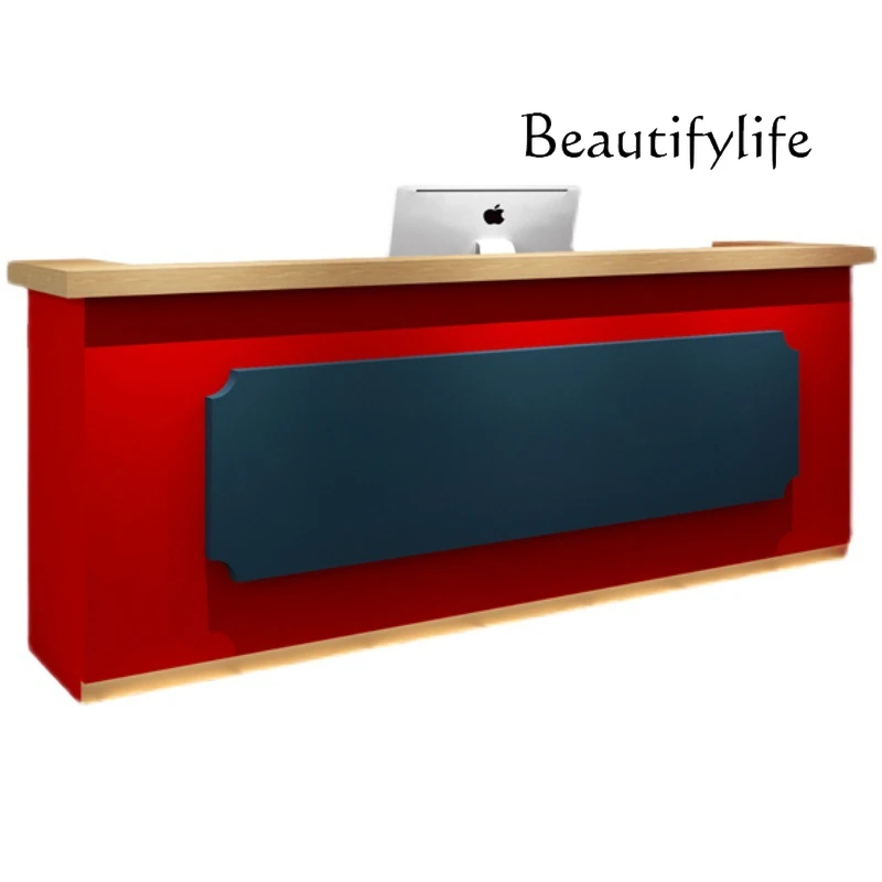 New Chinese style checkout page Bar restaurant Restaurant checkout page Reception table New fashion
New Chinese style checkout page Bar restaurant Restaurant checkout page Reception table New fashion