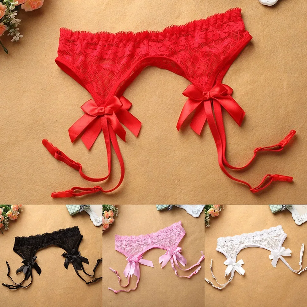 Ladies Lace Bow Garters Women Sexy Lingerie Adjustable Suspender Belt For High Stocking Exotic Nightwear
Ladies Lace Bow Garters Women Sexy Lingerie Adjustable Suspender Belt For High Stocking Exotic Nightwear