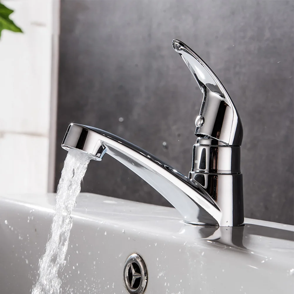 Chrome Single Handle Hole Bathroom Basin Faucet Single Cold Sink Water Tap Zinc Alloy Bathroom Kitchen Accessories
Chrome Single Handle Hole Bathroom Basin Faucet Single Cold Sink Water Tap Zinc Alloy Bathroom Kitchen Accessories