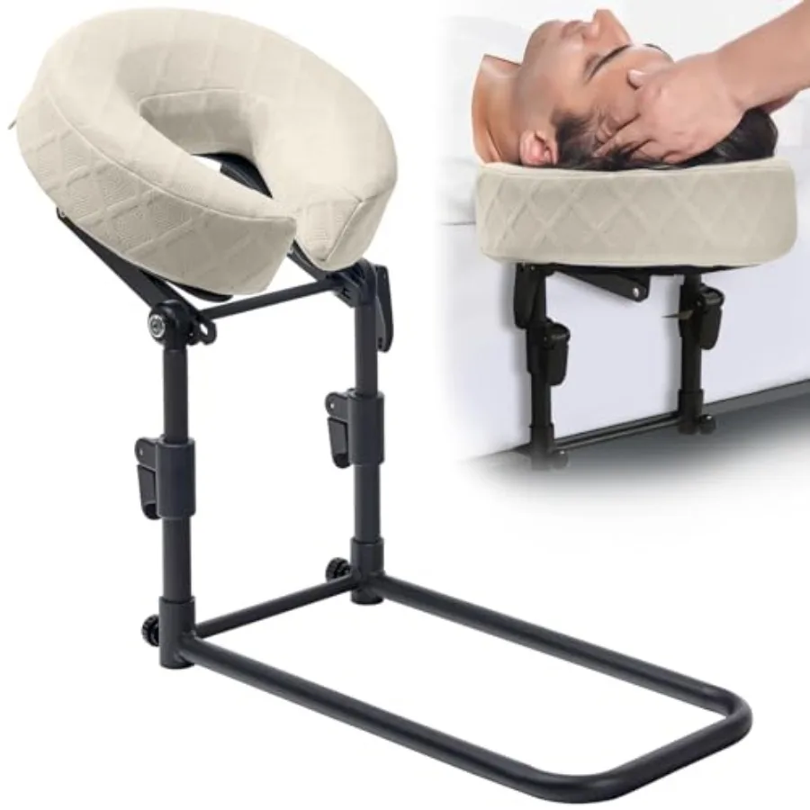 Massage Headrest for Bed with Washable Pillowcase Adjustable Home Mattress Top Massage Kit Headrest Face Cushion After Eye Surg
Massage Headrest for Bed with Washable Pillowcase Adjustable Home Mattress Top Massage Kit Headrest Face Cushion After Eye Surg