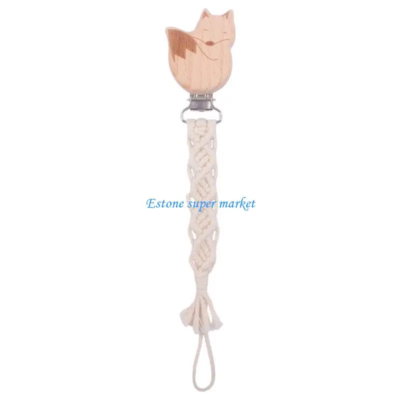 090B Wooden Pacifier Clips Cartoon Newborn Soother Chains Holder for Baby Girls Boys
090B Wooden Pacifier Clips Cartoon Newborn Soother Chains Holder for Baby Girls Boys