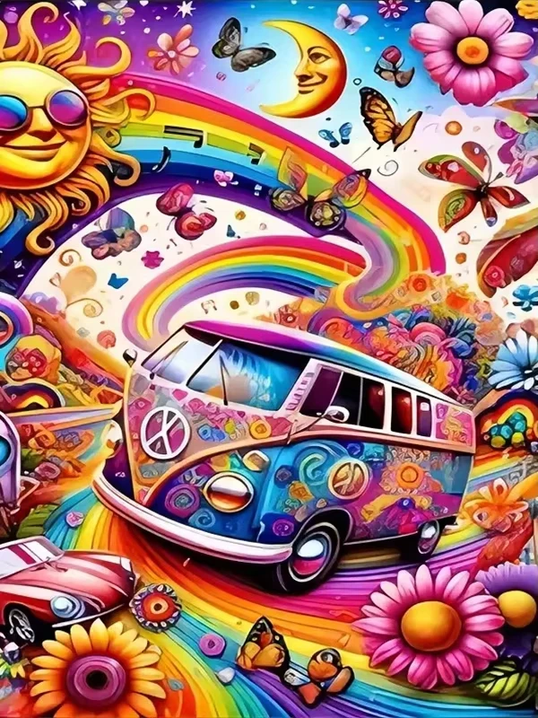 75*50cm 1000 Pieces Jigsaw Puzzle Cartoon Car Stress Reducing Toys Holiday gift Perfect for DIY Creative
75*50cm 1000 Pieces Jigsaw Puzzle Cartoon Car Stress Reducing Toys Holiday gift Perfect for DIY Creative