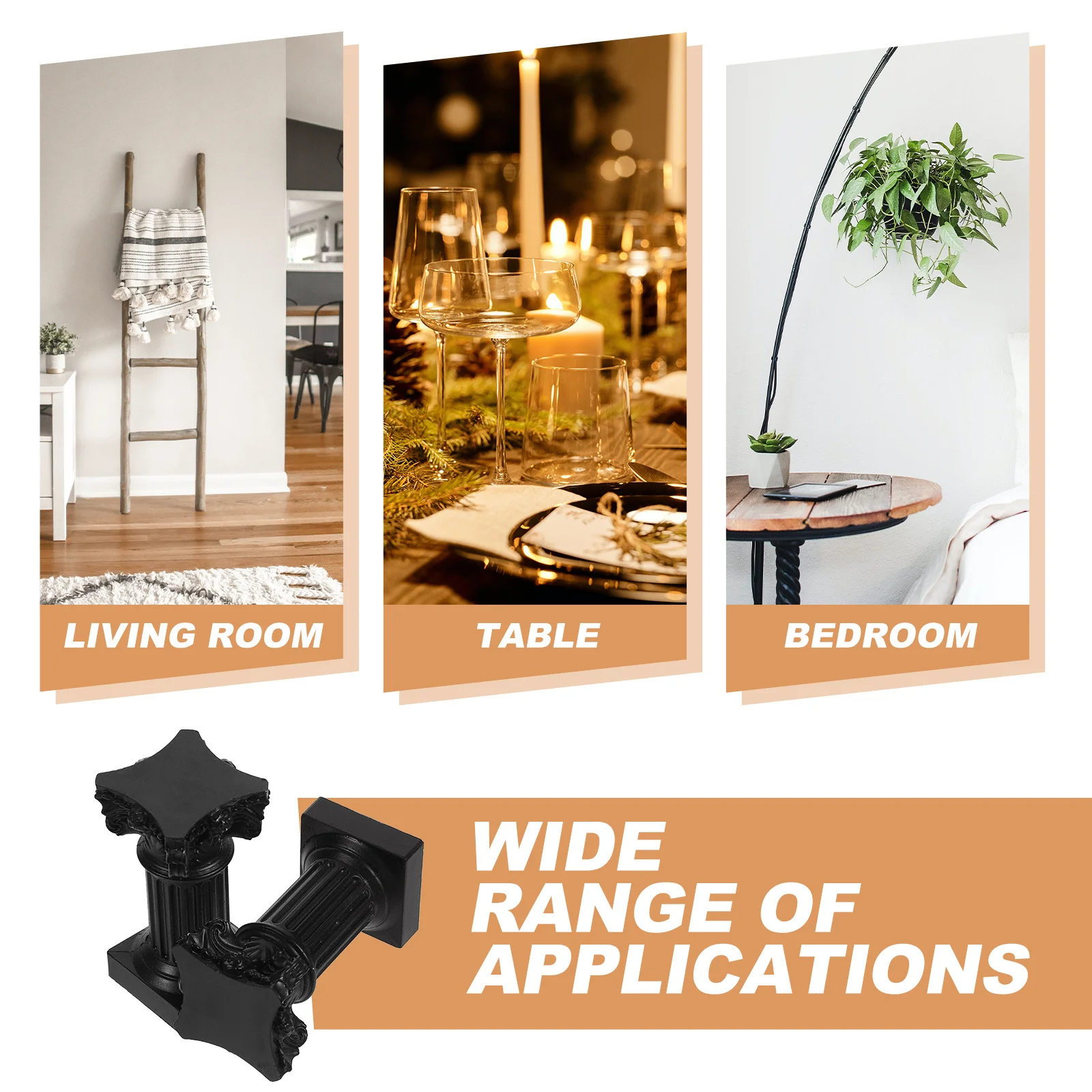 2Pcs Nordic Style Roman Pillar Candlestick Resin Ornament Home Decor Wedding Party Gift Holders for Pillar Candles
2Pcs Nordic Style Roman Pillar Candlestick Resin Ornament Home Decor Wedding Party Gift Holders for Pillar Candles