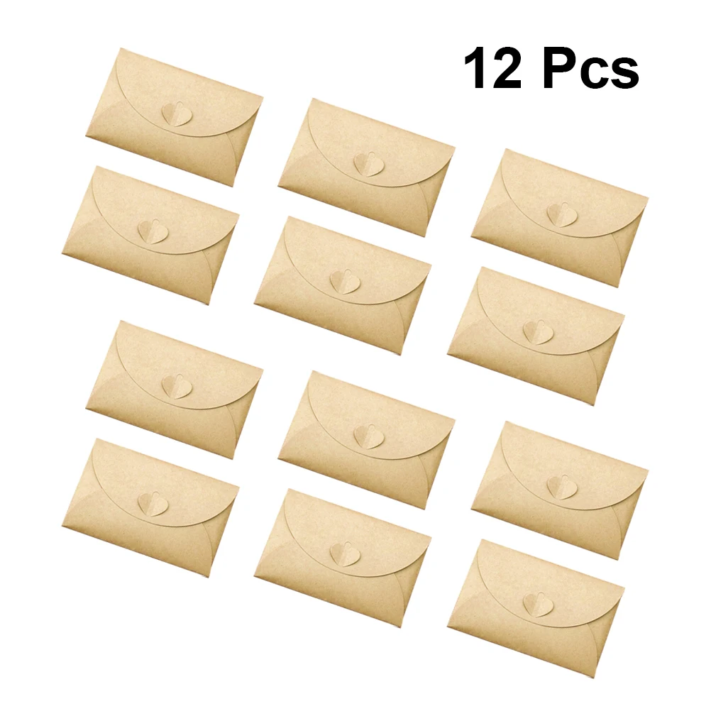 12 PCS Envelopes Retro Storage Business Cards Love Buckle Eco Friendly Reusable Gift Postcard Container Envelopes
12 PCS Envelopes Retro Storage Business Cards Love Buckle Eco Friendly Reusable Gift Postcard Container Envelopes
