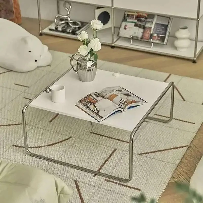 Stainless Steel Medieval Personality Black and White Rectangular Side Several Combination Home Living Room Coffee Table
Stainless Steel Medieval Personality Black and White Rectangular Side Several Combination Home Living Room Coffee Table