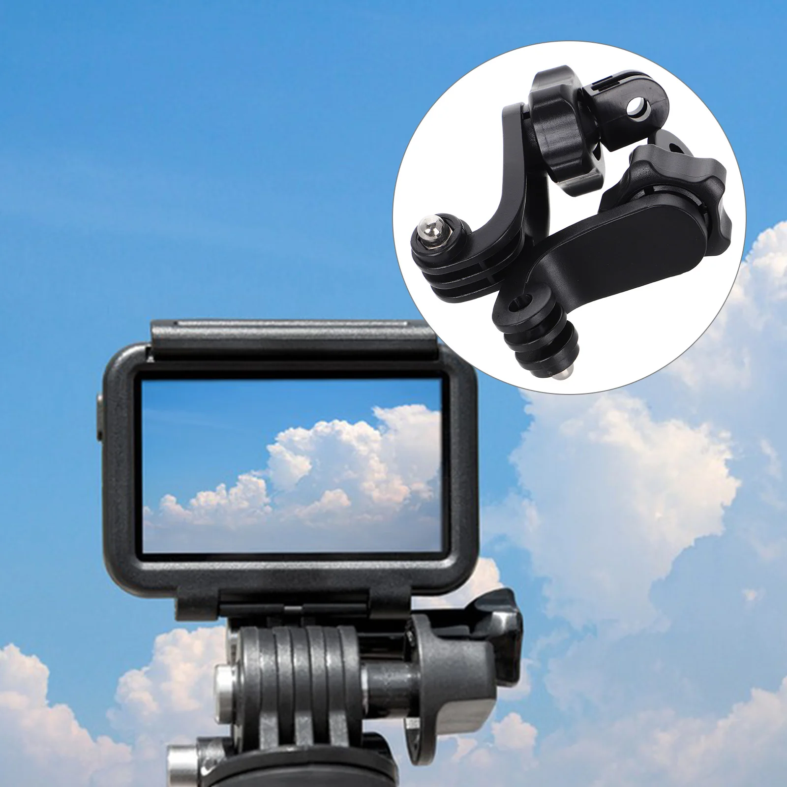 2Pcs ActionCameraAdapter VerticalShootingMount 360DegreeSwivel Chest Neck CompatibleGoPro HeadStrap Pivot ScrewMount Climbing
2Pcs ActionCameraAdapter VerticalShootingMount 360DegreeSwivel Chest Neck CompatibleGoPro HeadStrap Pivot ScrewMount Climbing