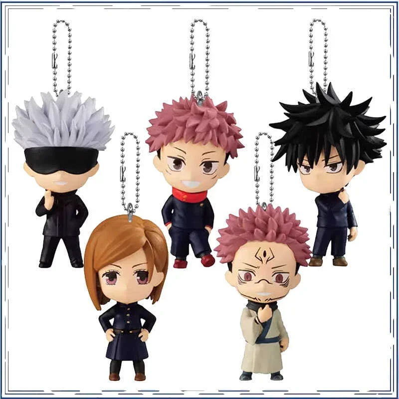 BANDAI Anime Jujutsu Kaisen Itadori Yuji Kugisaki Nobara Key Chain Gashapon Gifts for Children Genuine Action Figure Model Toys
BANDAI Anime Jujutsu Kaisen Itadori Yuji Kugisaki Nobara Key Chain Gashapon Gifts for Children Genuine Action Figure Model Toys
